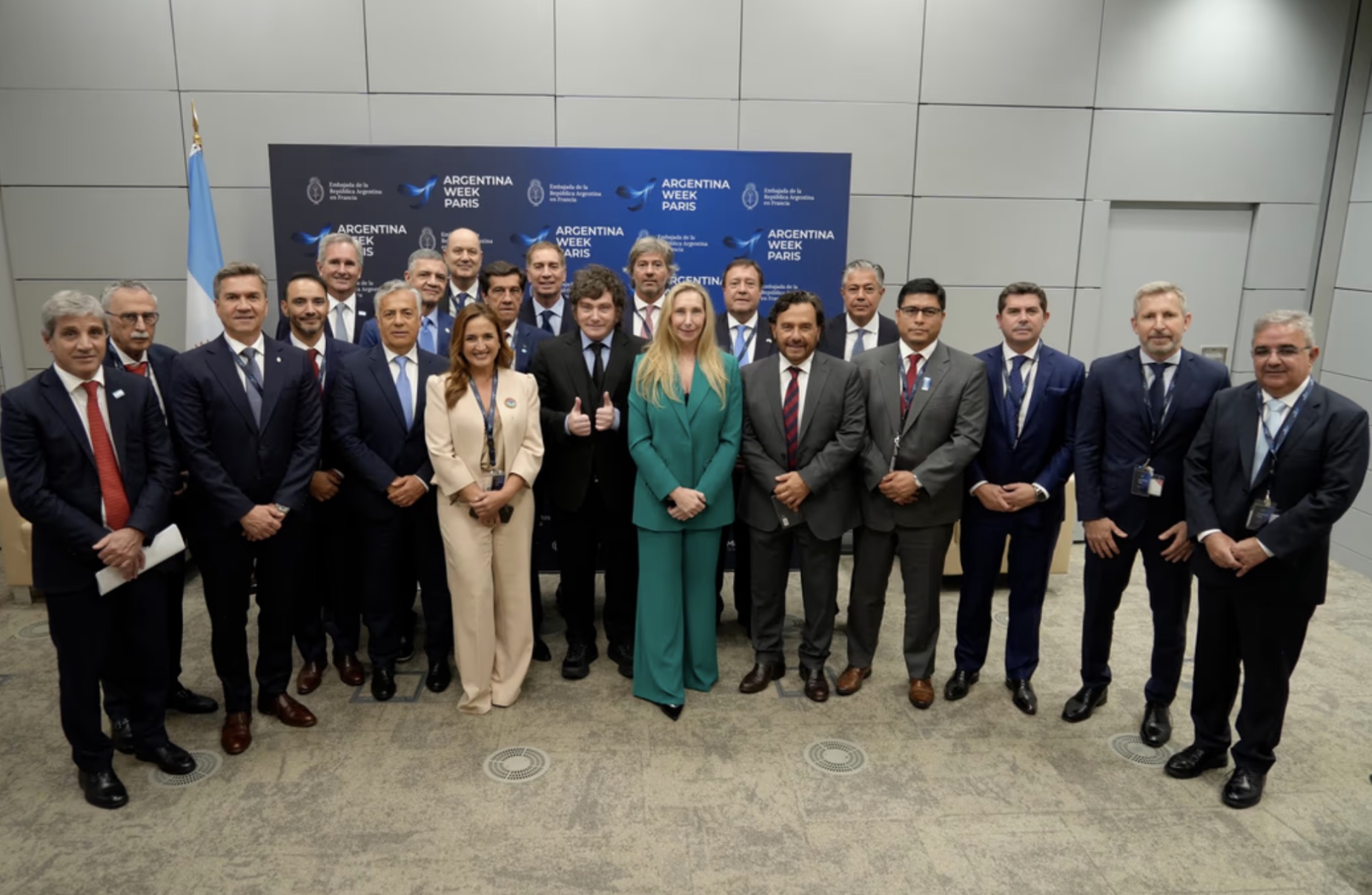 Frigerio participó del encuentro de Milei con Gobernadores
