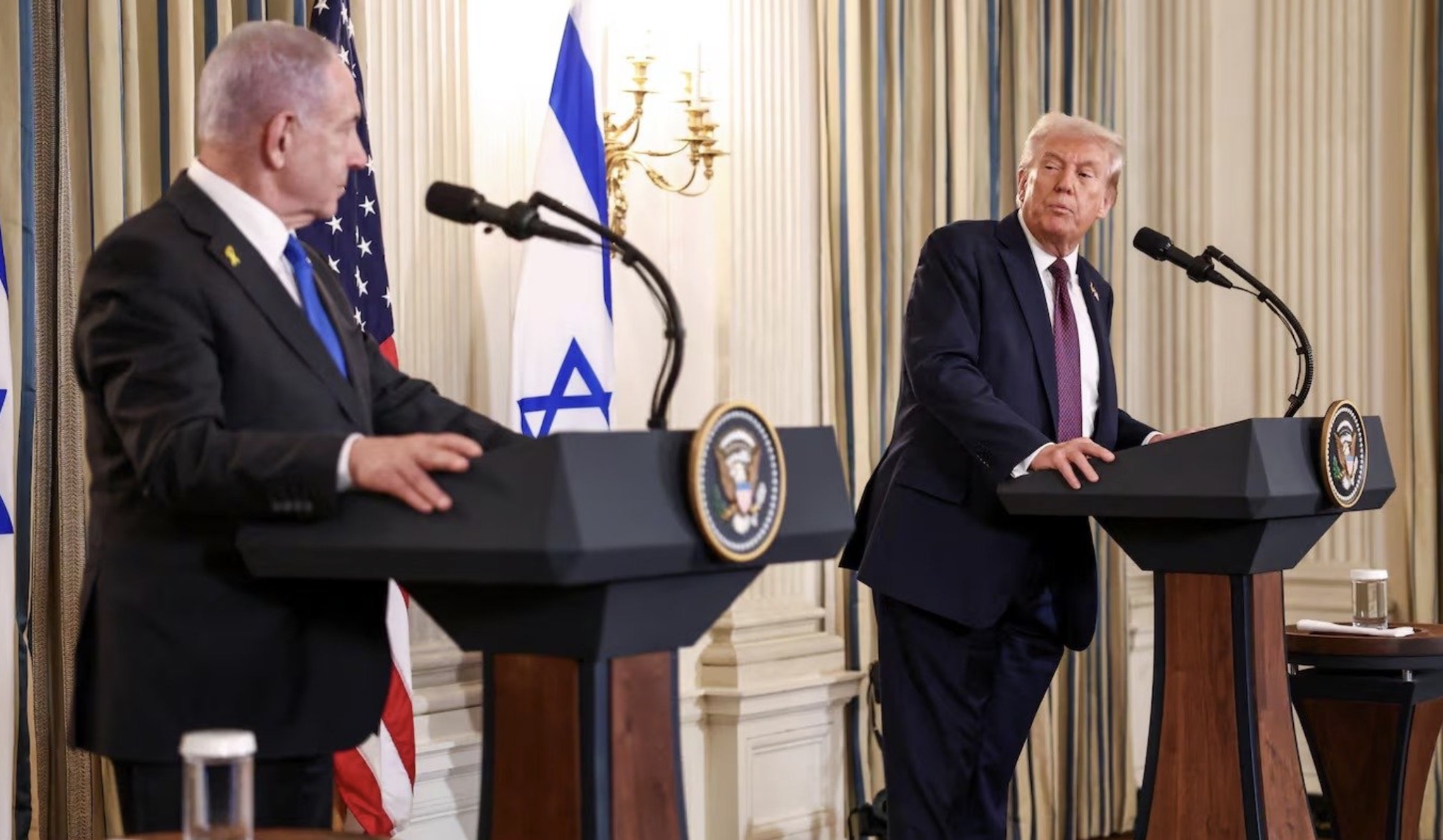 Trump anunció un plan de 20 puntos para la paz en Gaza