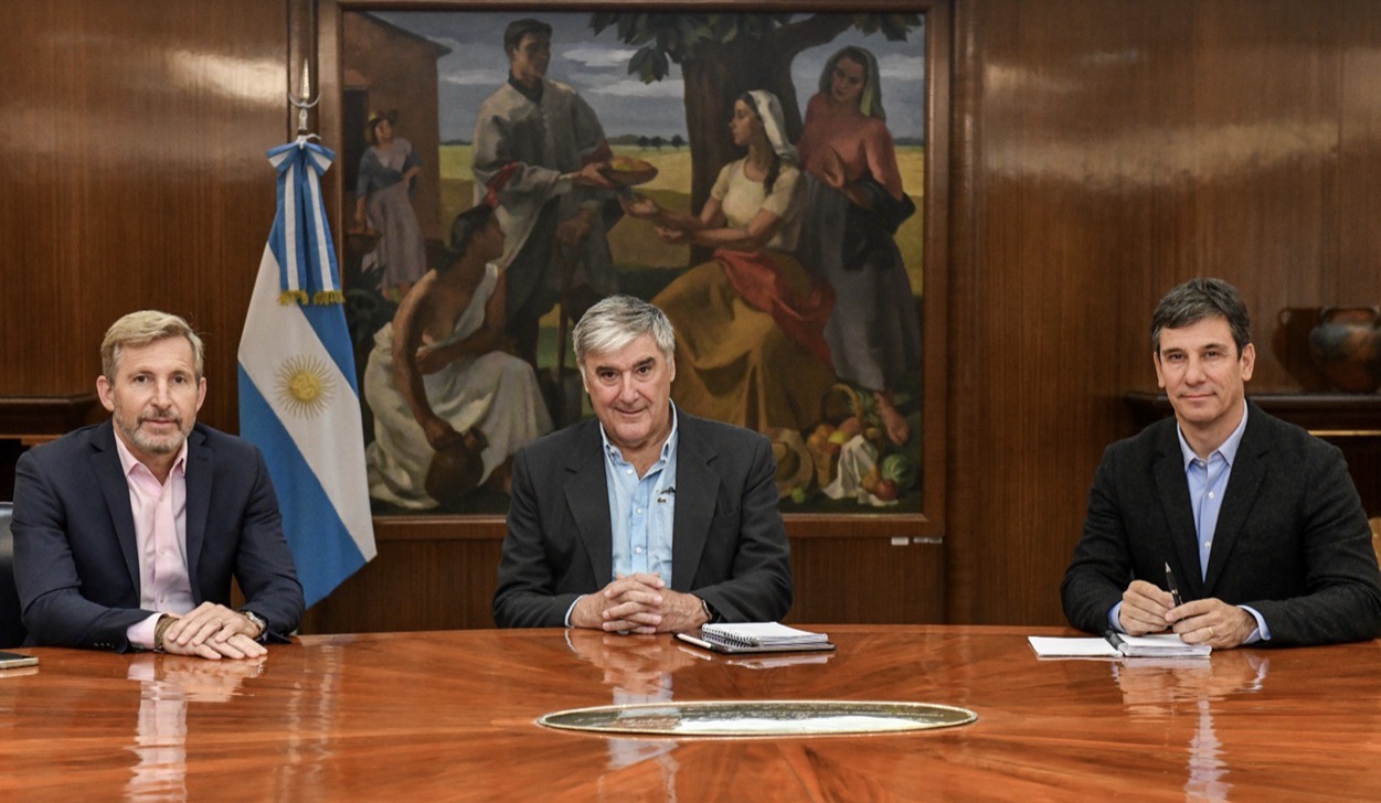 El Gobernador se reunió con funcionarios del Ministerio de Economía de Nación