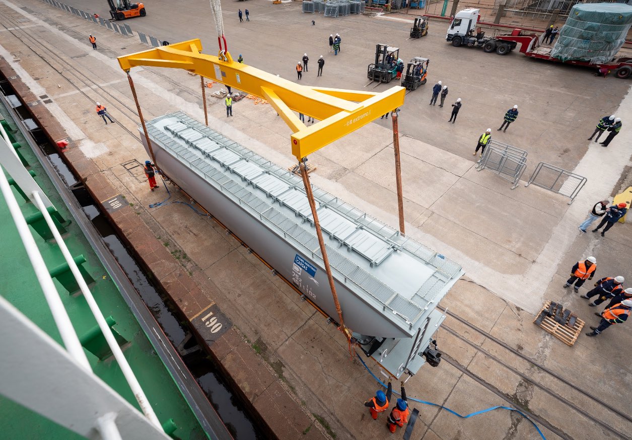 Llegaron nuevos vagones para Trenes Argentinos Carga