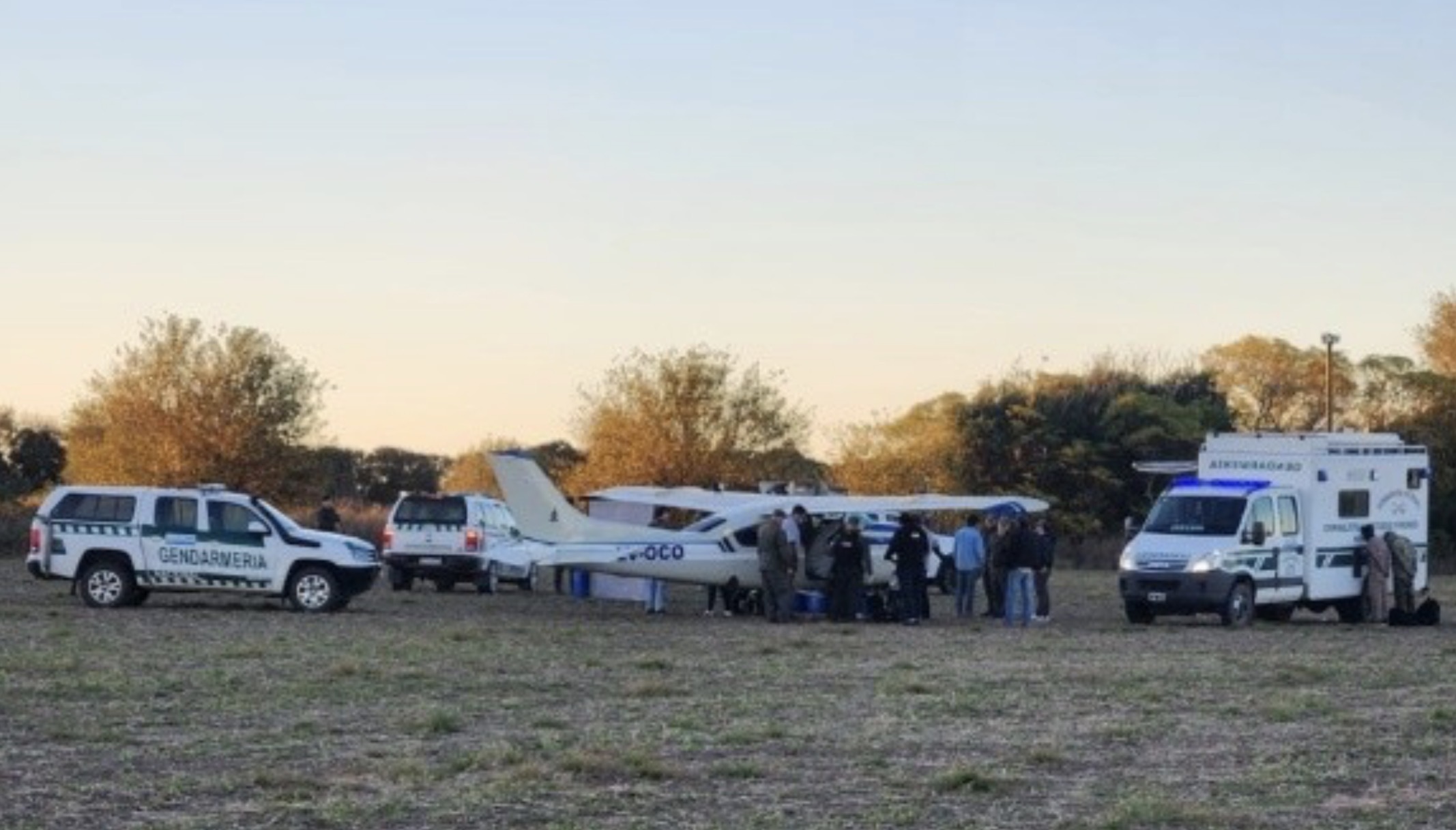 Secuestran un avión con cocaína y hay un Gendarme herido en Santa Fe