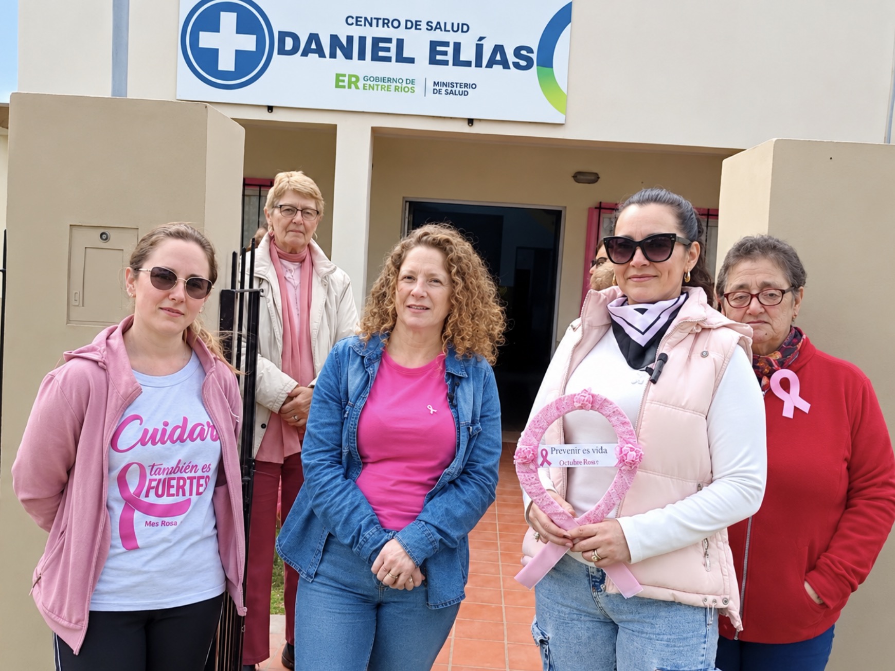 Libaros se movilizó por la prevención del cáncer de mama