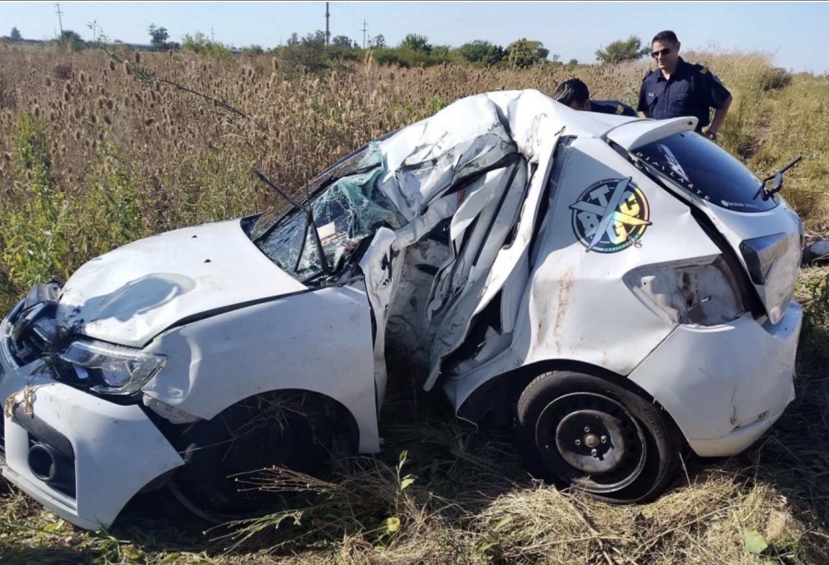 Grave siniestro en la Ruta 20