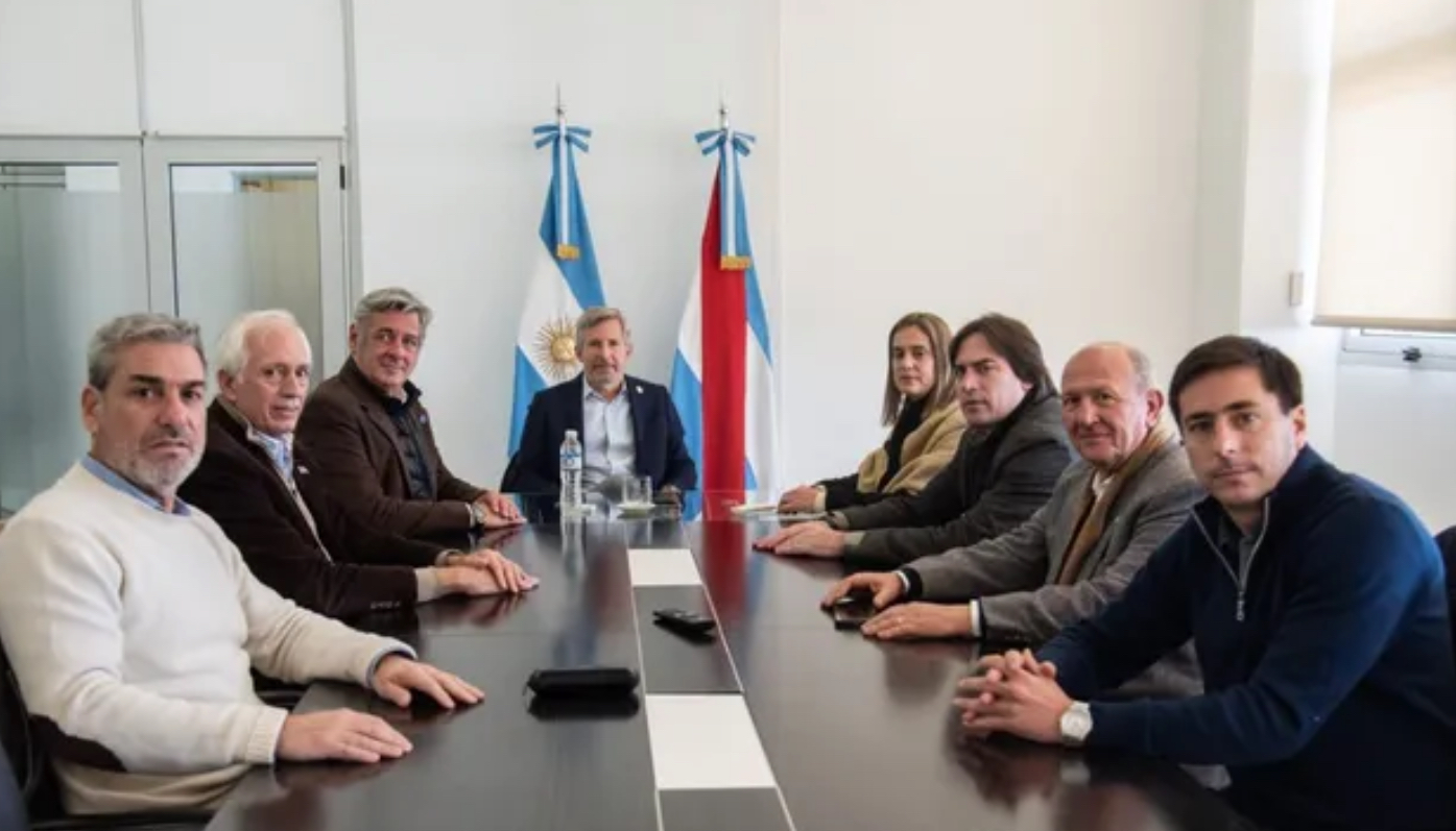 La Mesa de Enlace se reunió con Rogelio Frigerio