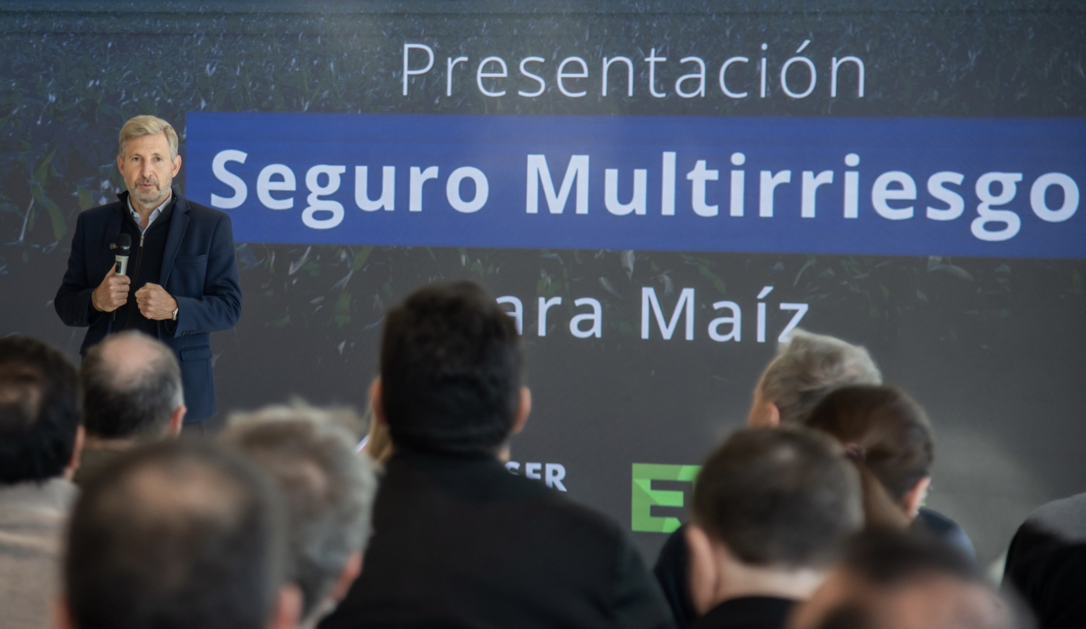Frigerio presentó el seguro multirriesgo para Entre Ríos de maíz