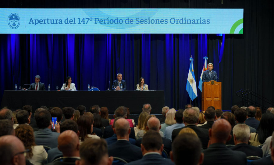 Duros cuestionamientos de Bahl al Gobernador Frigerio