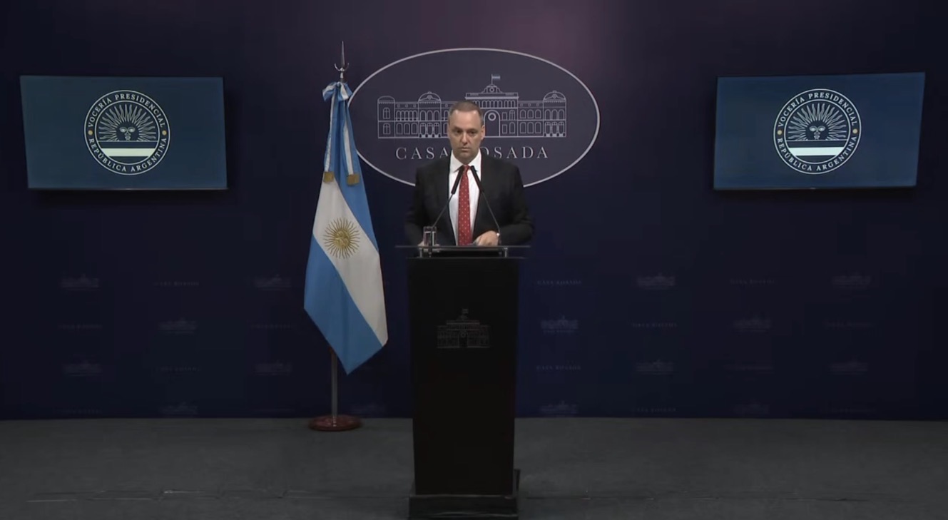 Adorni hizo un balance de los primeros dos años de Milei como Presidente