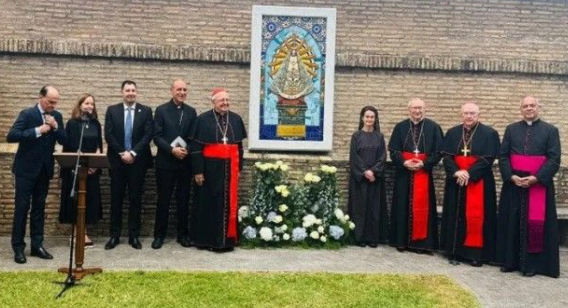 La Virgen de Luján llegó al Vaticano
