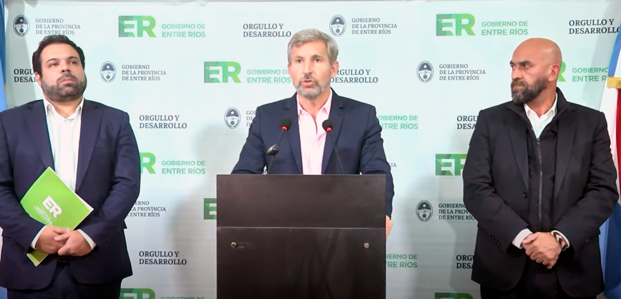 Frigerio anunció la cancelación de una deuda millonaria del IOSPER