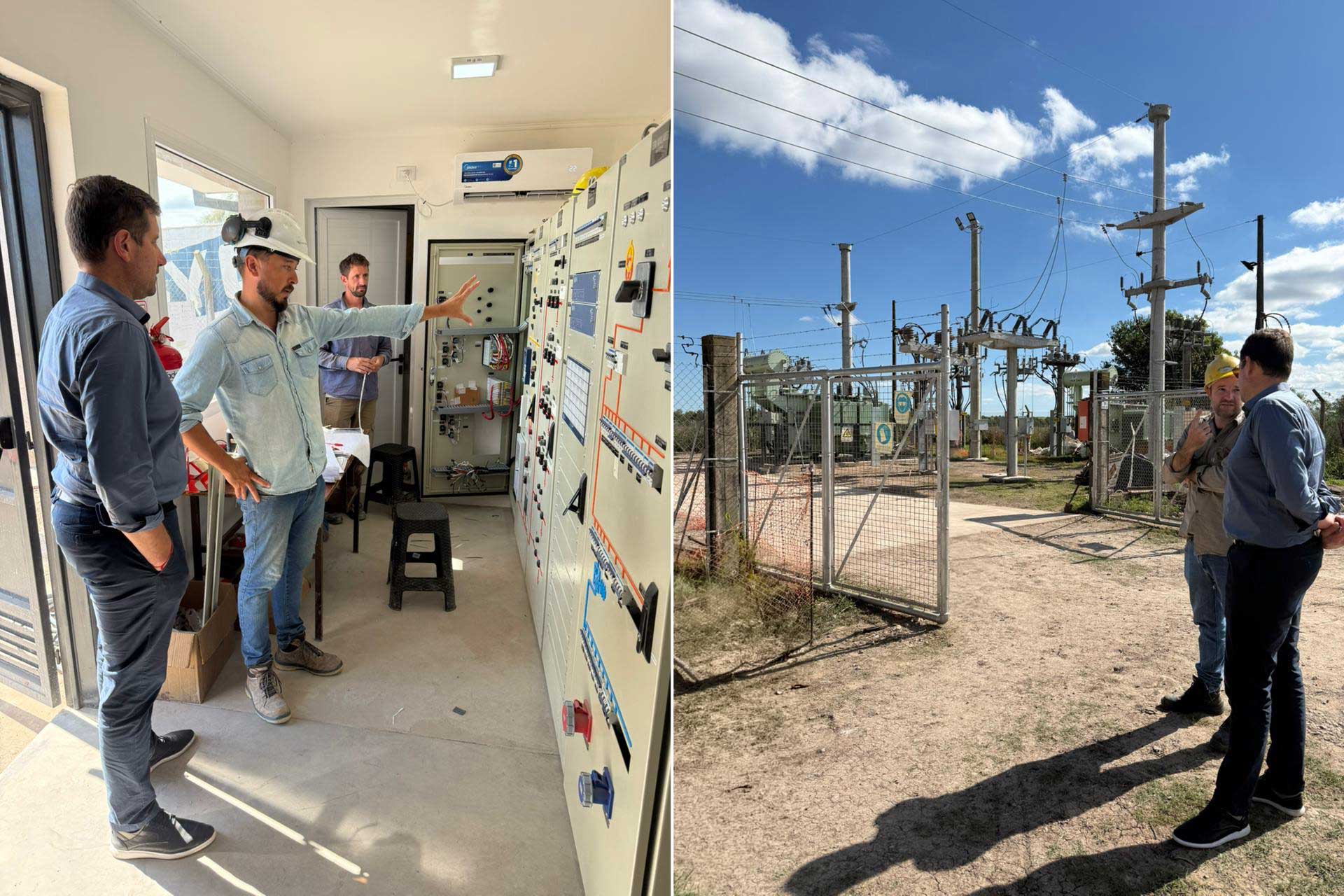 ENERSA desarrolla una nueva Subestación Transformadora en General Ramírez