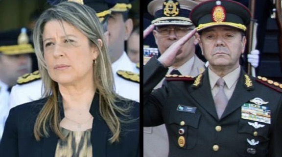 Javier Milei saludó a los nuevos Ministros de Seguridad y Defensa