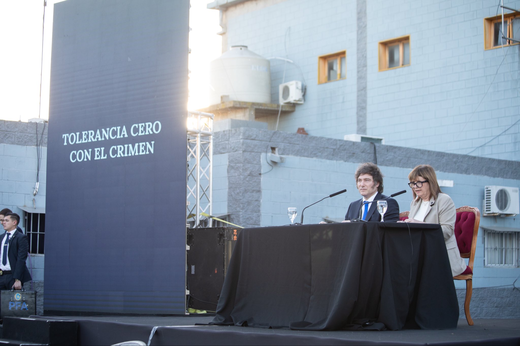 Milei y Bullrich presentaron el proyecto de nuevo Código Penal