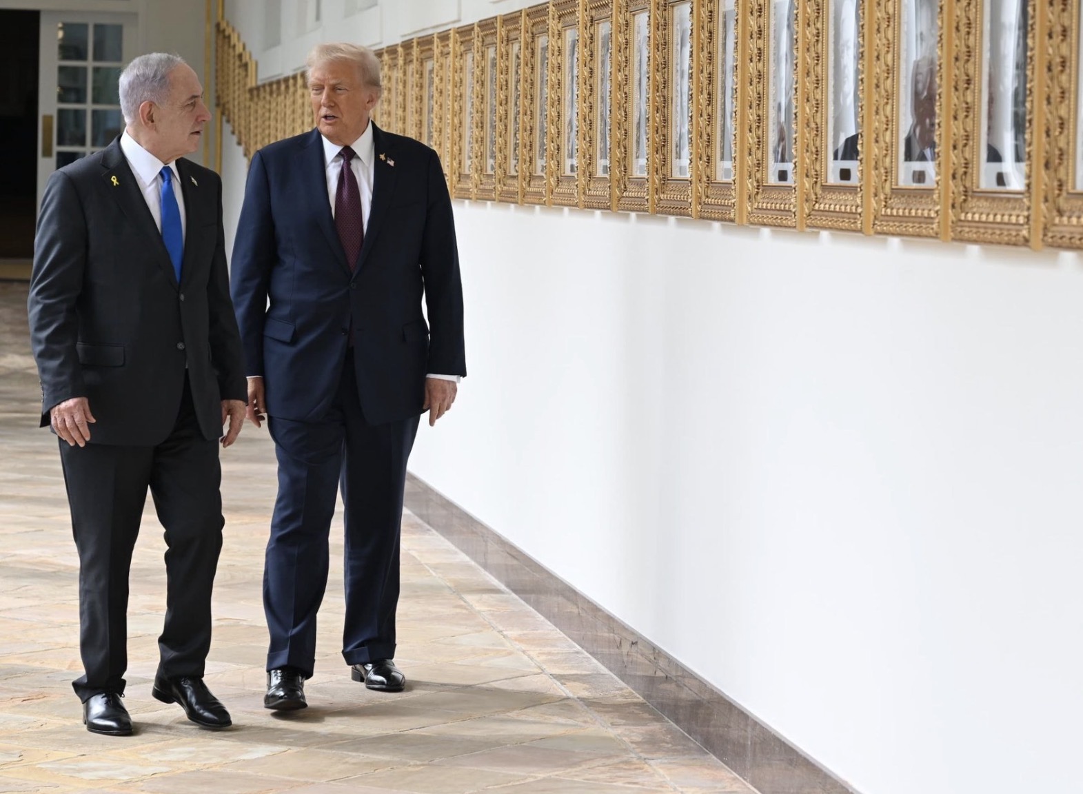 Netanyahu expresó su respaldo al plan de Trump para la paz en Gaza