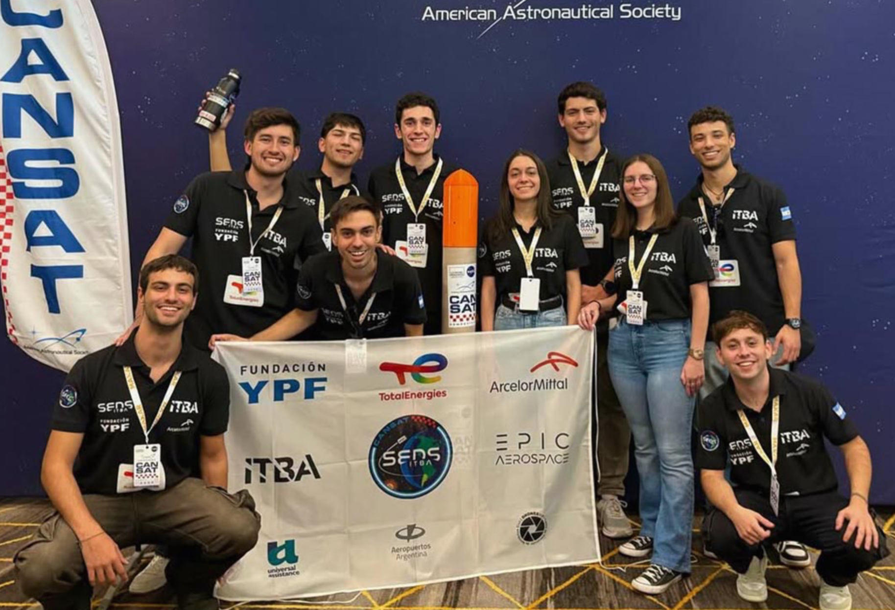 Estudiantes ganaron el mundial aeroespacial impulsado por la NASA