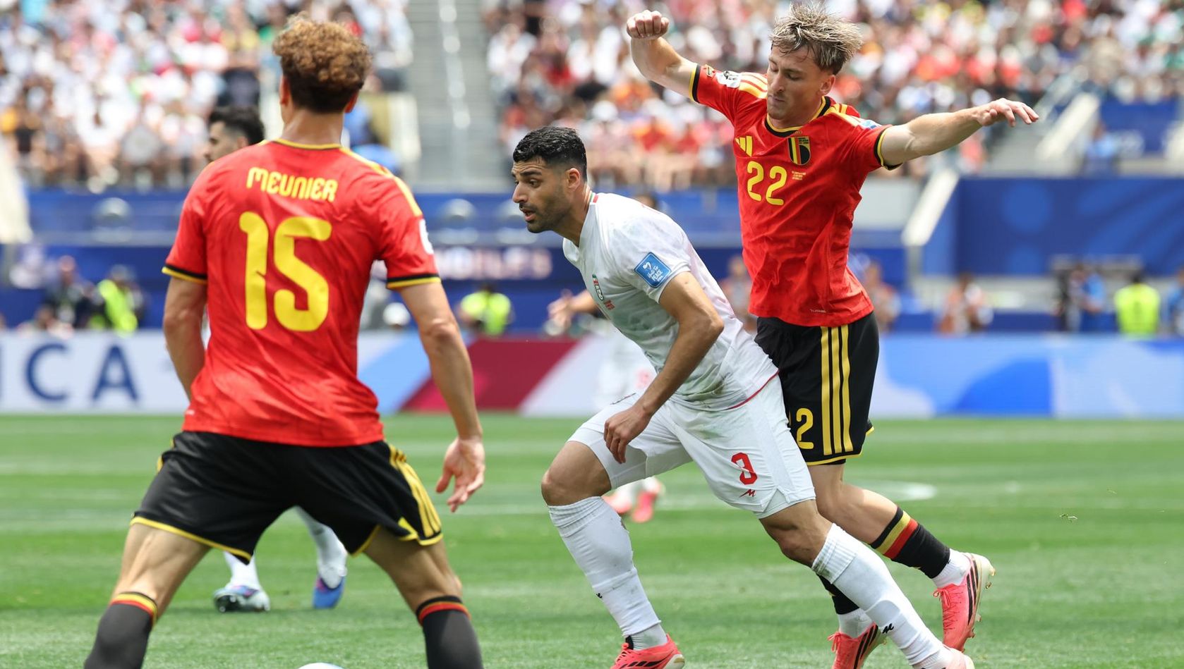 Belgica e Irán empataron 