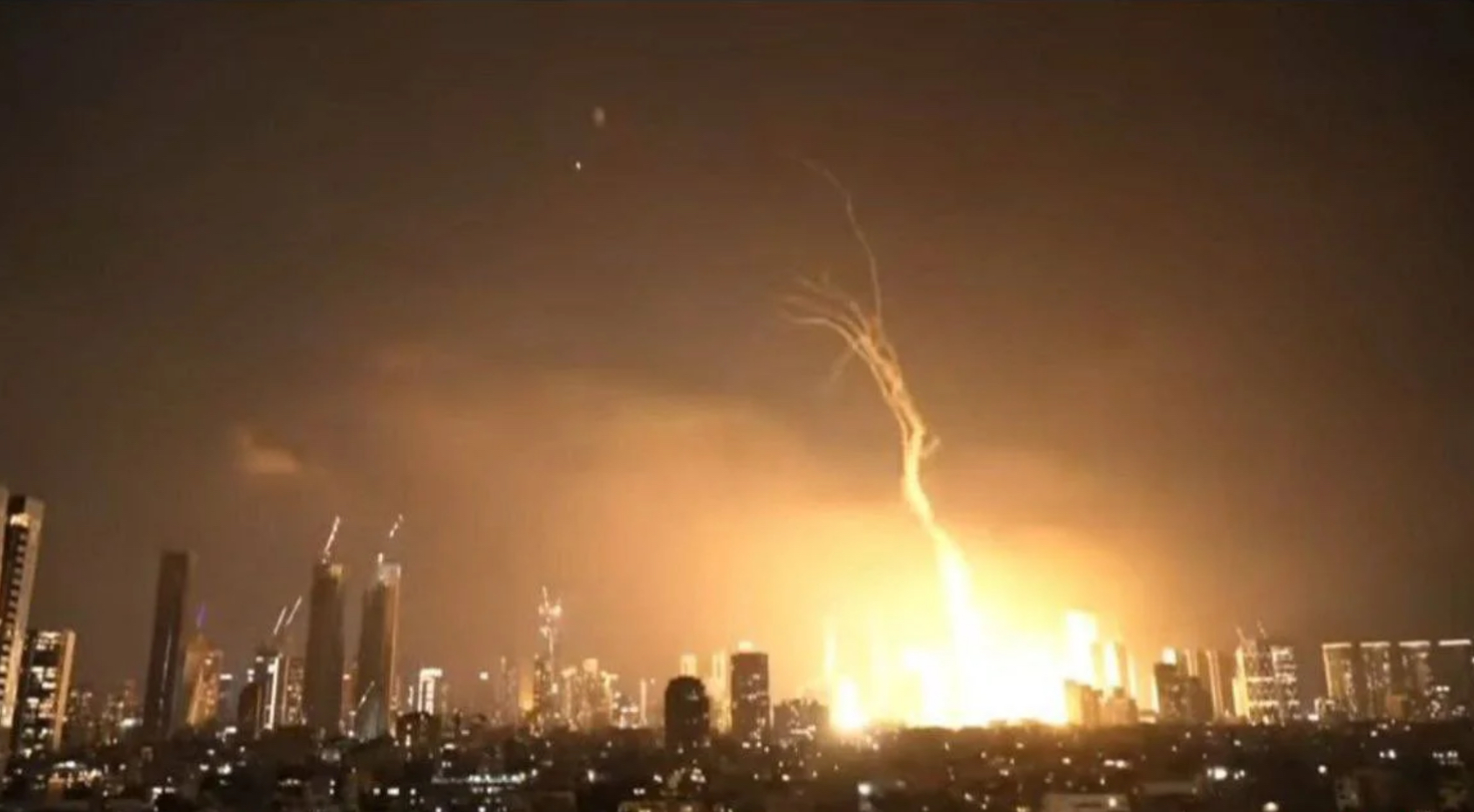 Irán lanzó más de 150 misiles balísticos contra Israel