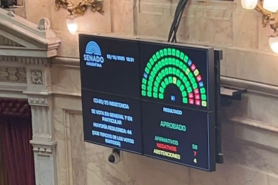 El Senado rechazó el veto de Milei y Financiamiento Universitario 