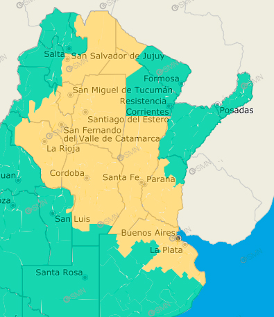 Alerta amarilla en gran parte de Entre Ríos