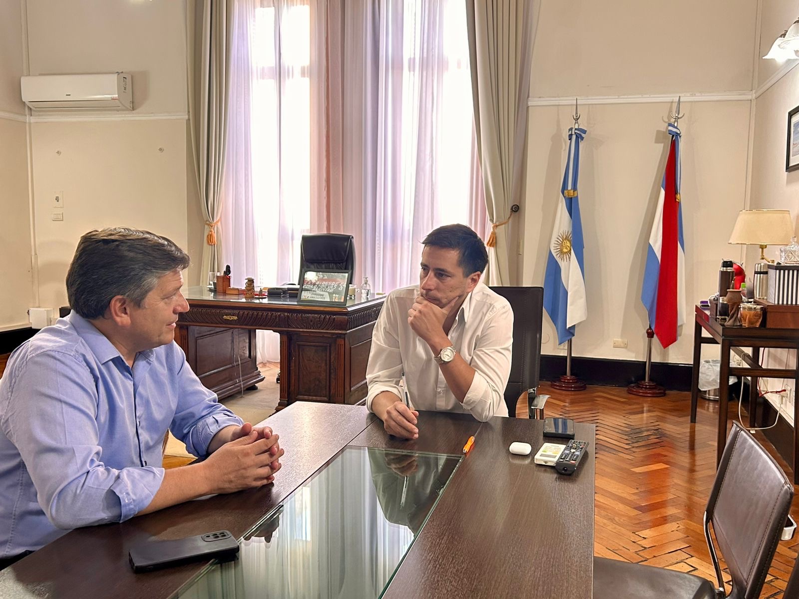 Besel gestionó en Paraná obras y programas para Basavilbaso