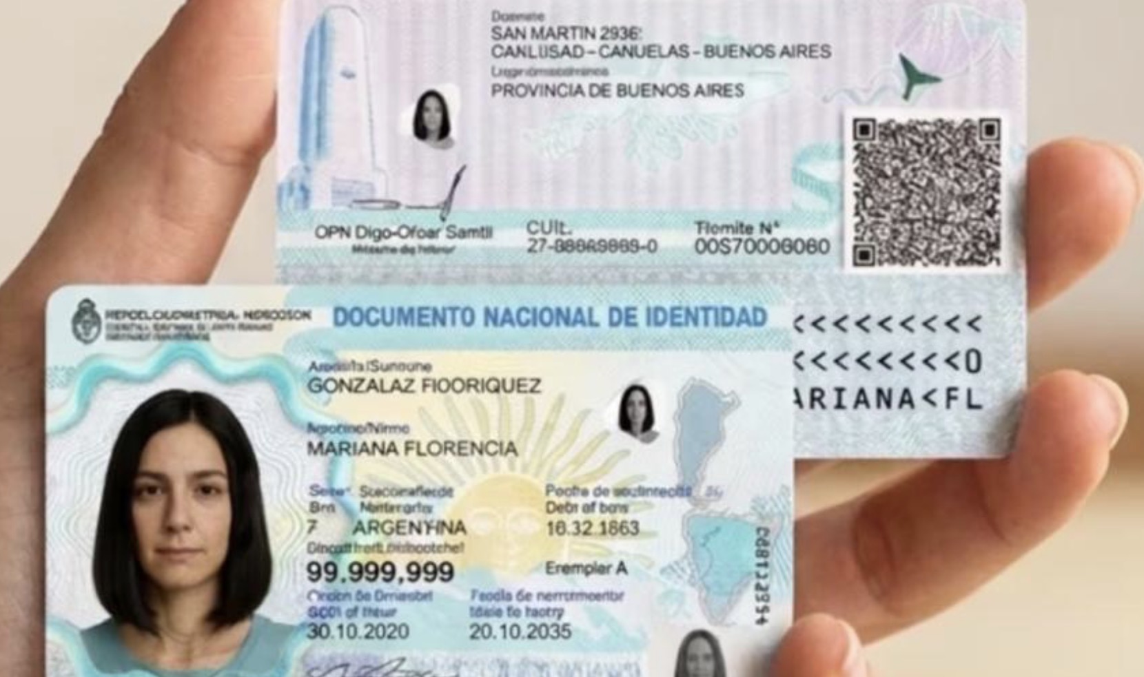 El nuevo DNI argentino