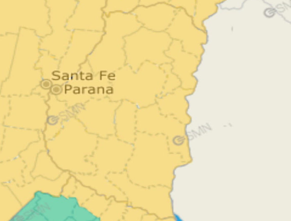 Rige un alerta por frío extremo en Entre Ríos