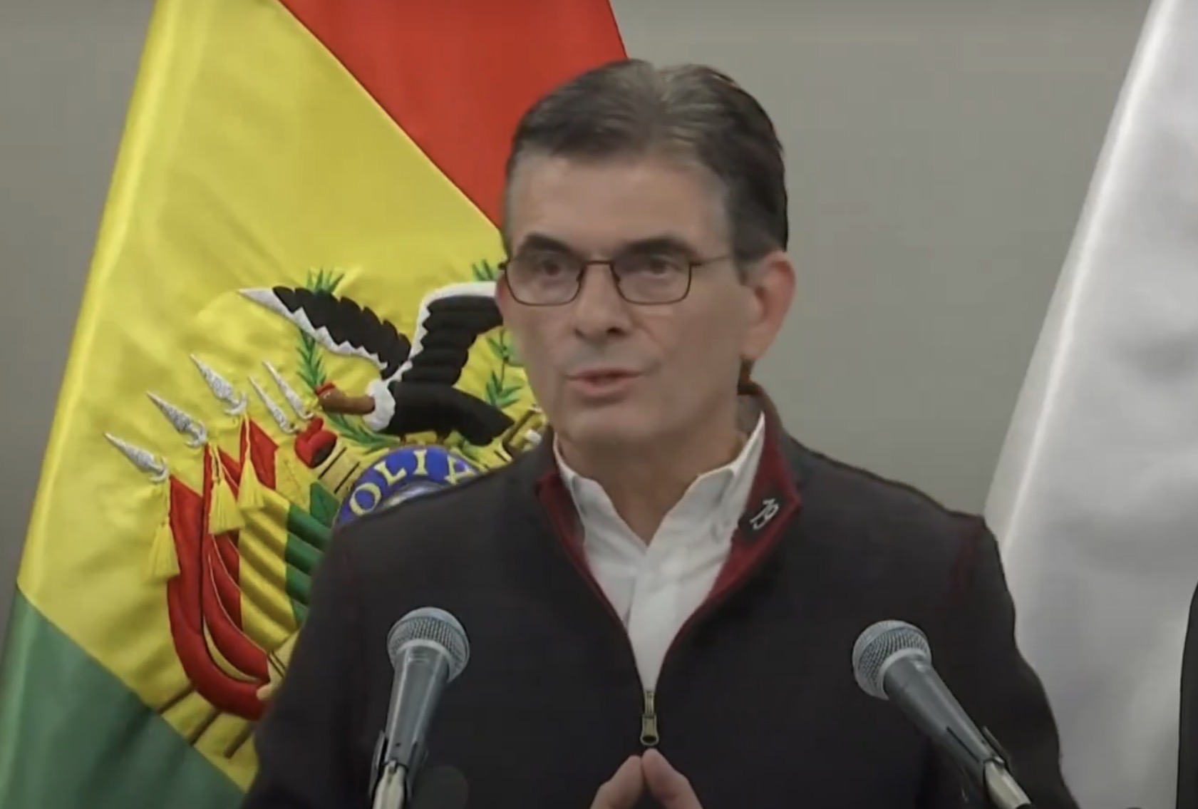 Paz habló de diálogo, pero no anunció medidas concretas