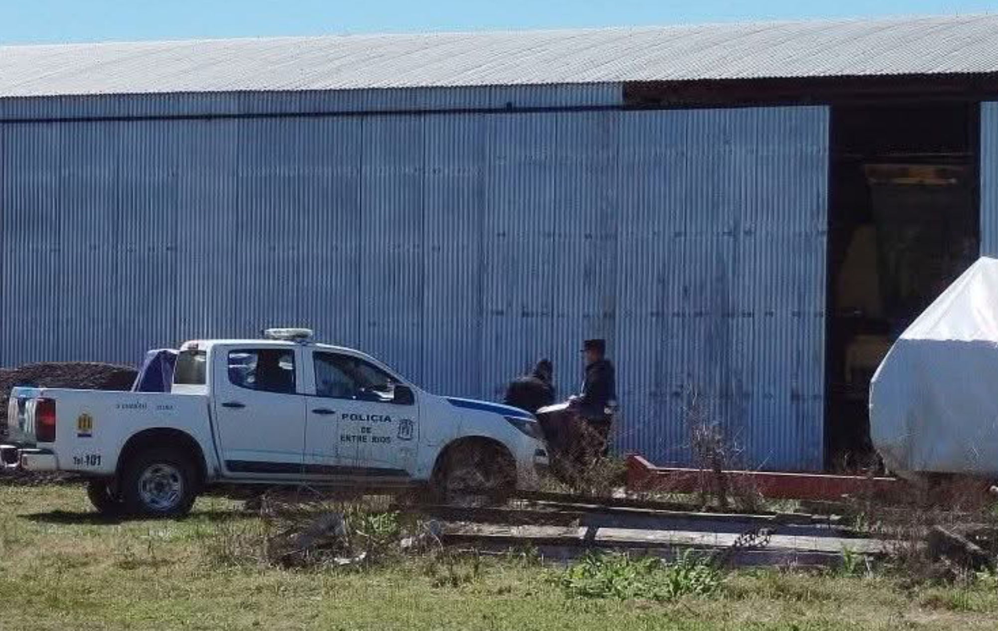Un operario falleció al ser aplastado por una máquina en Urdinarrain