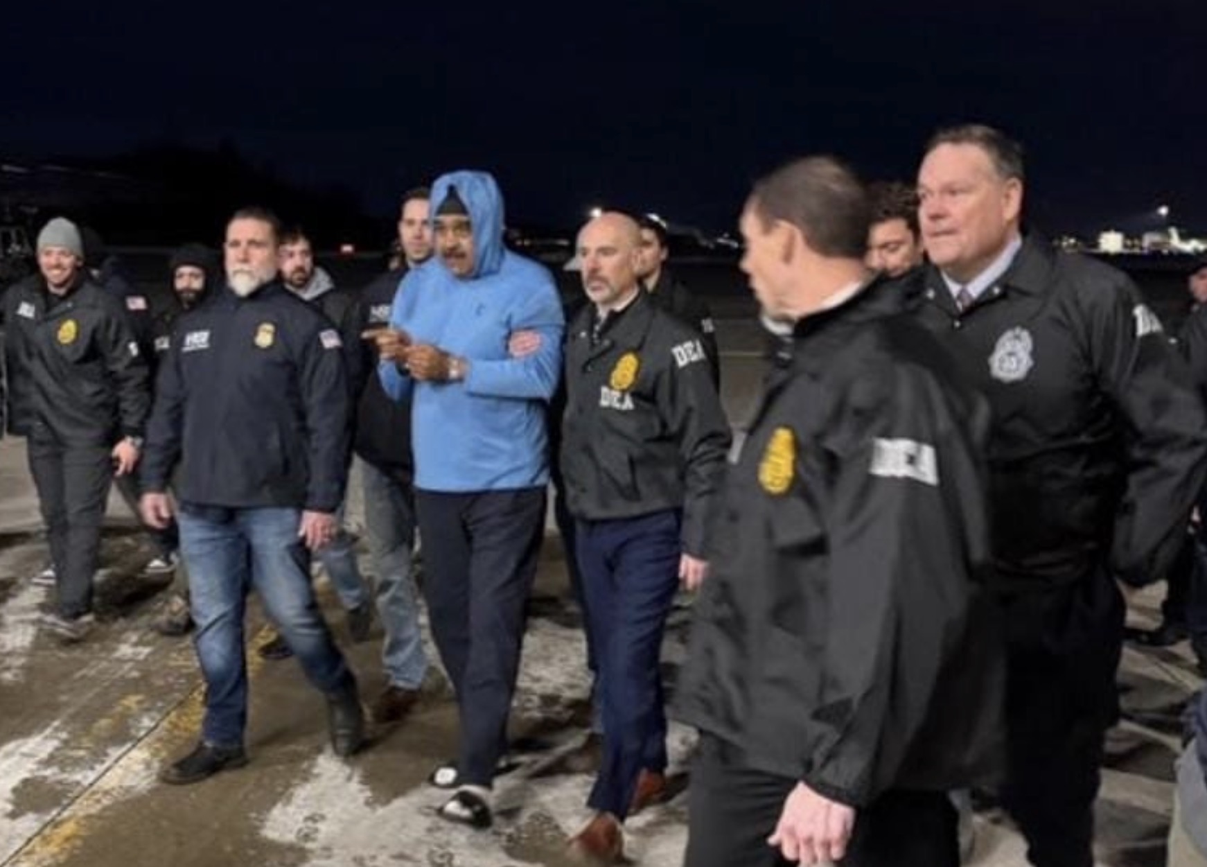 Nicolás Maduro está detenido en Nueva York