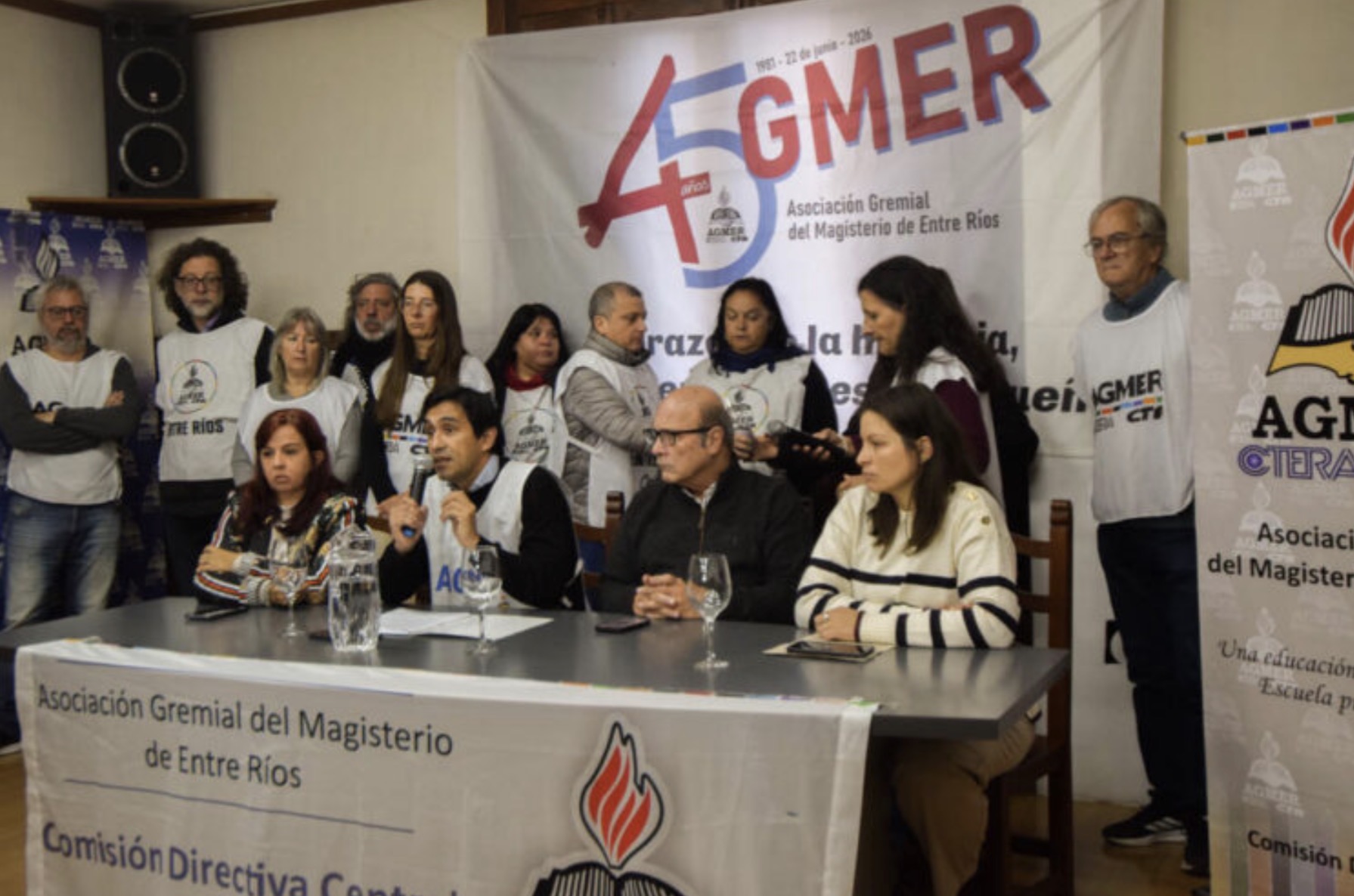 AGMER volvió a cuestionar el nuevo sistema de alimentos en las escuelas