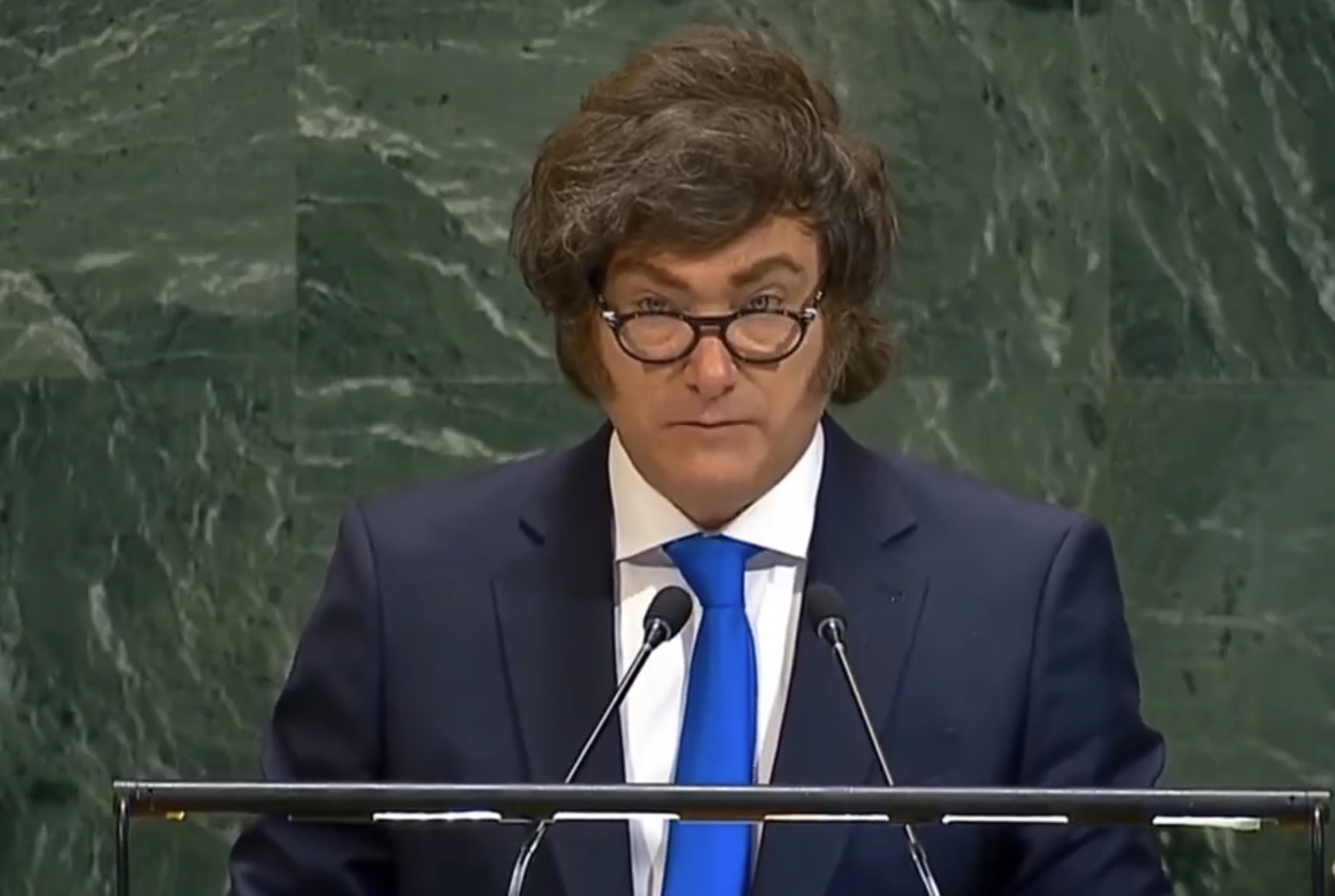 Milei habló en la ONU
