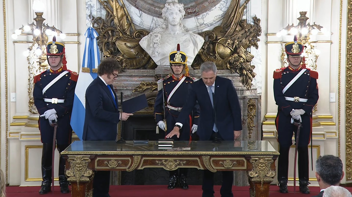 El Presidente le tomó juramento a Pablo Quirno como nuevo Canciller