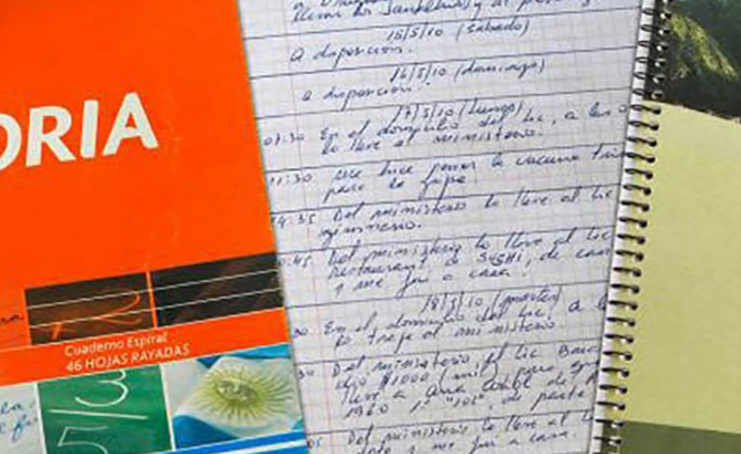 Pericia confirmó que Oscar Centeno escribió los “cuadernos de la corrupción”