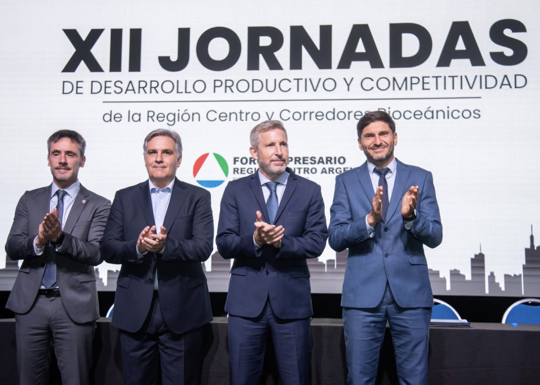 Frigerio, Pullaro y Llaryora impulsan el desarrollo y la integración