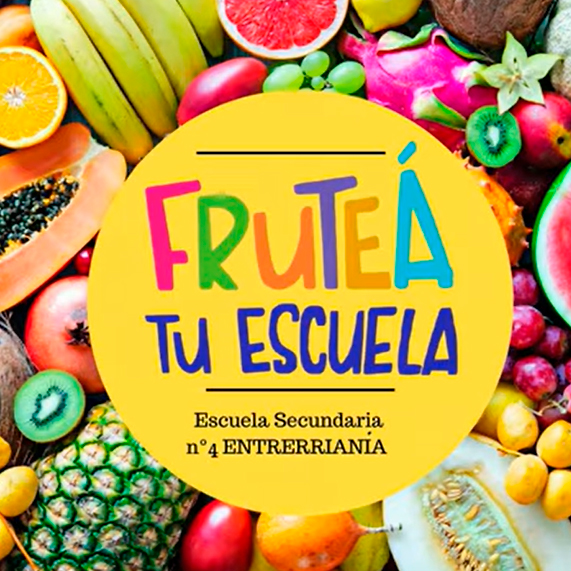 Estudiantes de San Marcial dicen presente en "Fruteá tu Escuela"